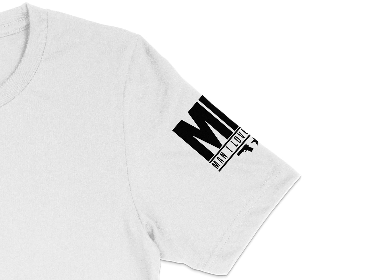 Minimalist White T-Shirt with Black MD1 Logo, Modern Unisex Cotton Tee, Casual Graphic Shirt, Trendy Apparel