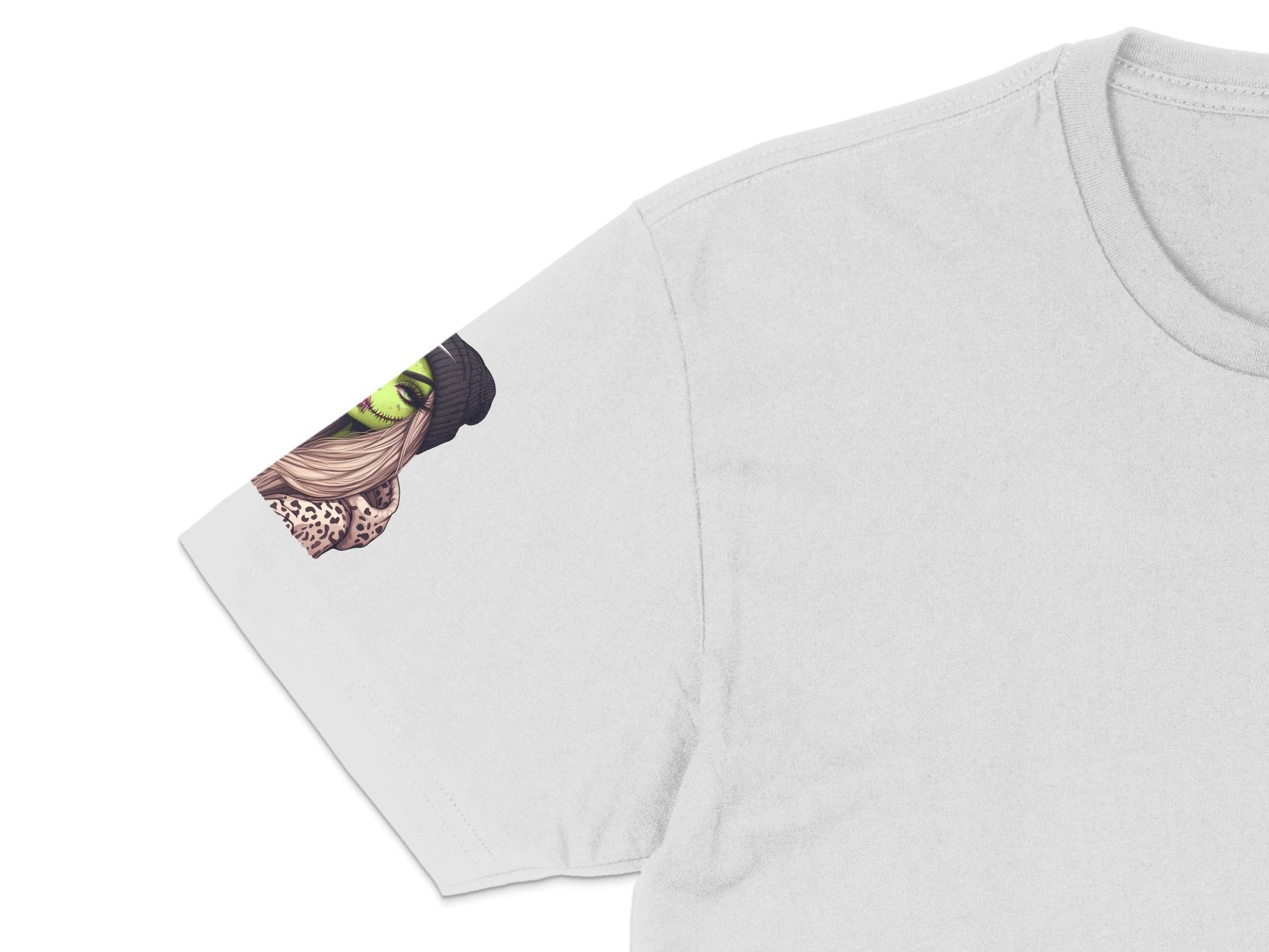 Trendy Grey T-Shirt with Abstract Print Design, Fashionable Unisex Casual Top