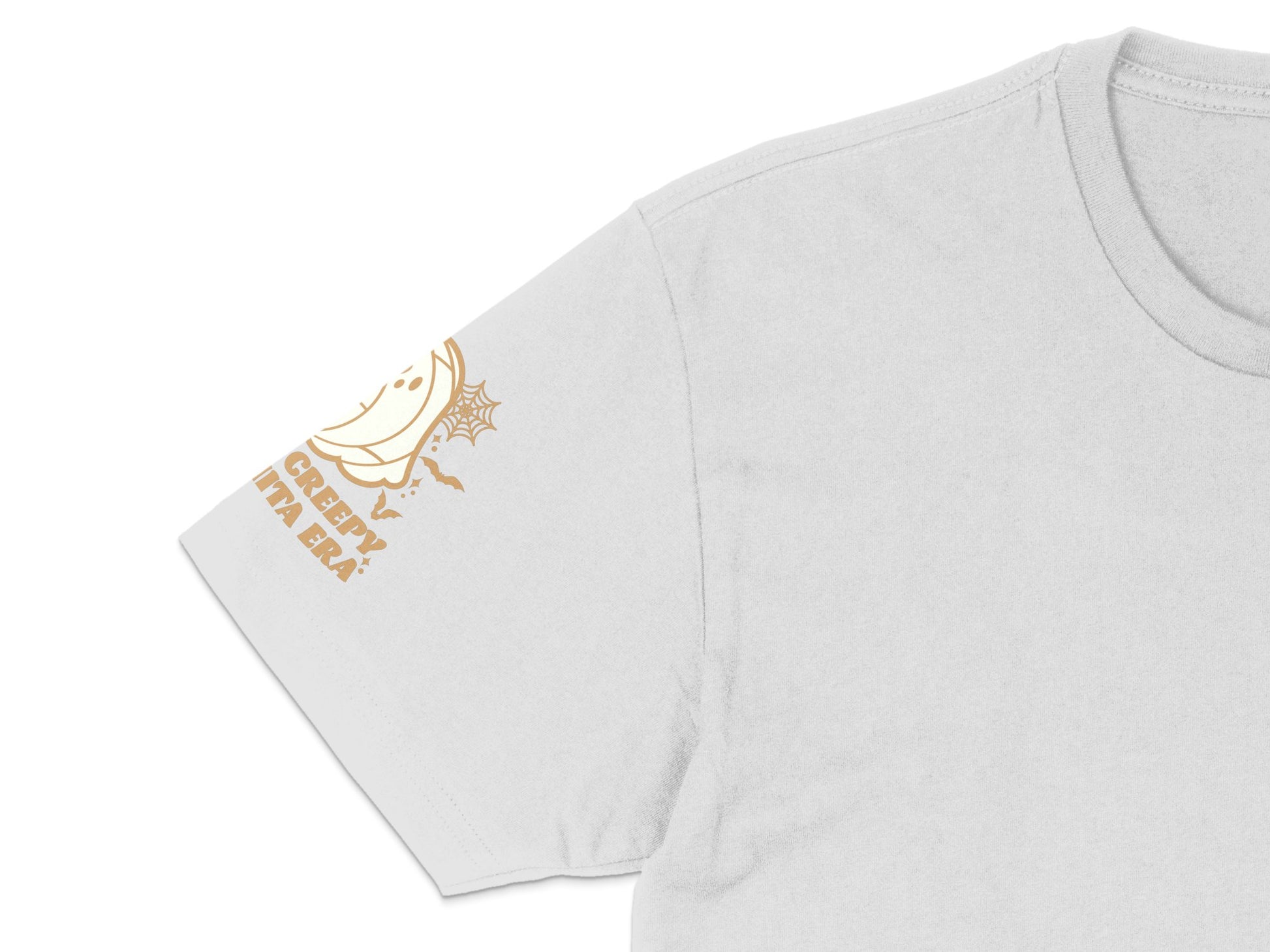 Gray Crewneck T-Shirt with Banana Graphic Print, Casual Fruit Design Top, Unisex Summer Fashion Tee