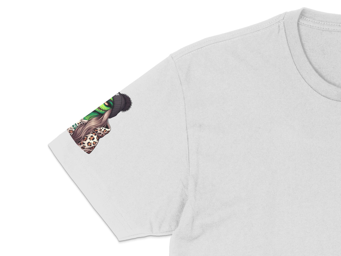 Unique White T-Shirt, Colorful Abstract Art Design, Soft Cotton, Unisex Fit, Casual Wear, Trendy Graphic Tee