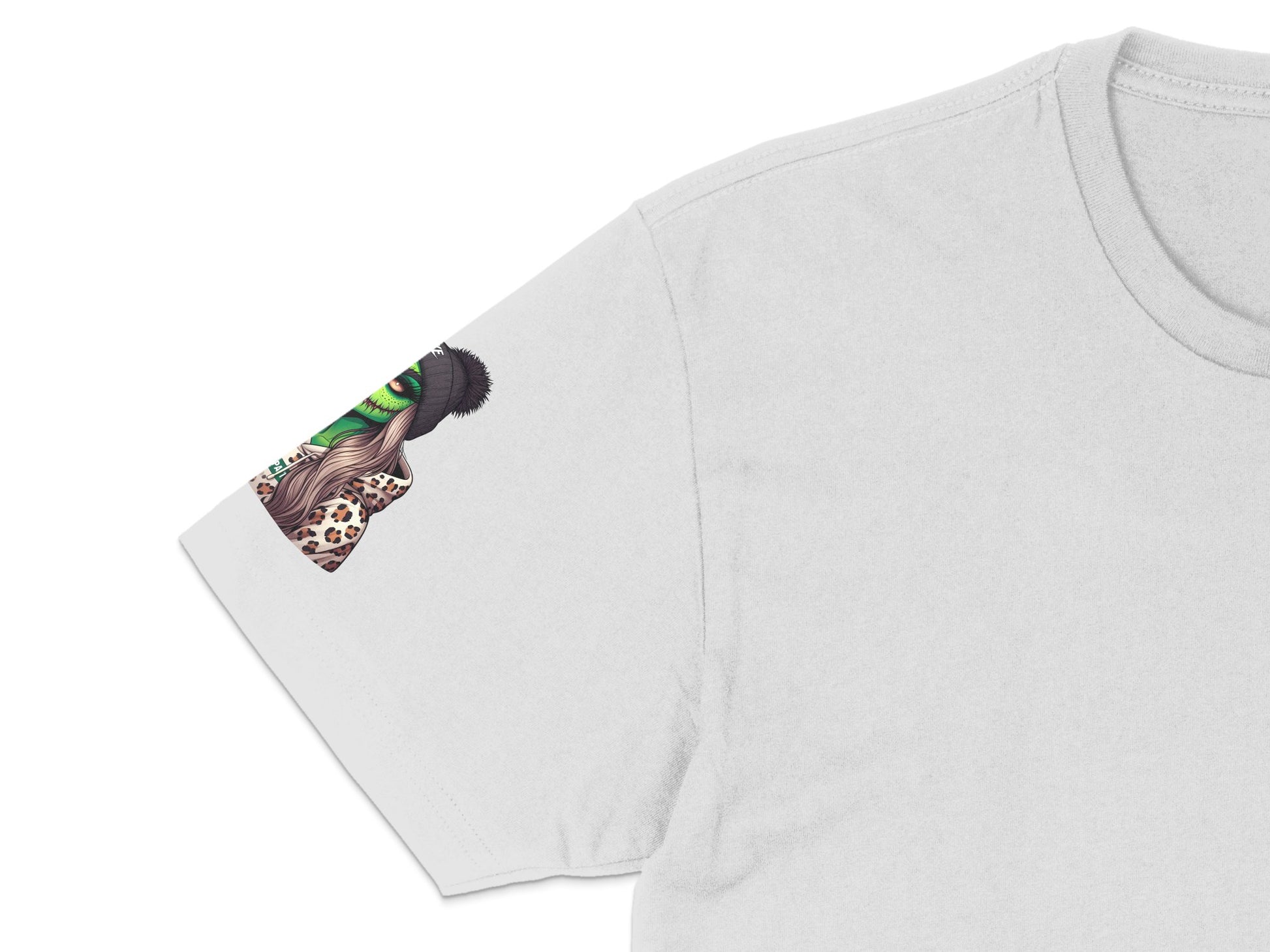 Unique White T-Shirt, Colorful Abstract Art Design, Soft Cotton, Unisex Fit, Casual Wear, Trendy Graphic Tee