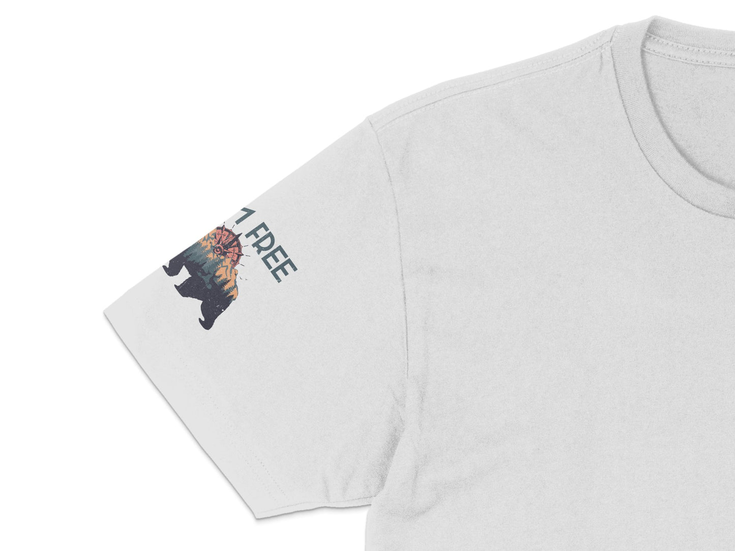 Men's Graphic Tee with Tree Design, Nature Inspired T-Shirt, Casual Outdoor Apparel, Unique Forest Print Shirt