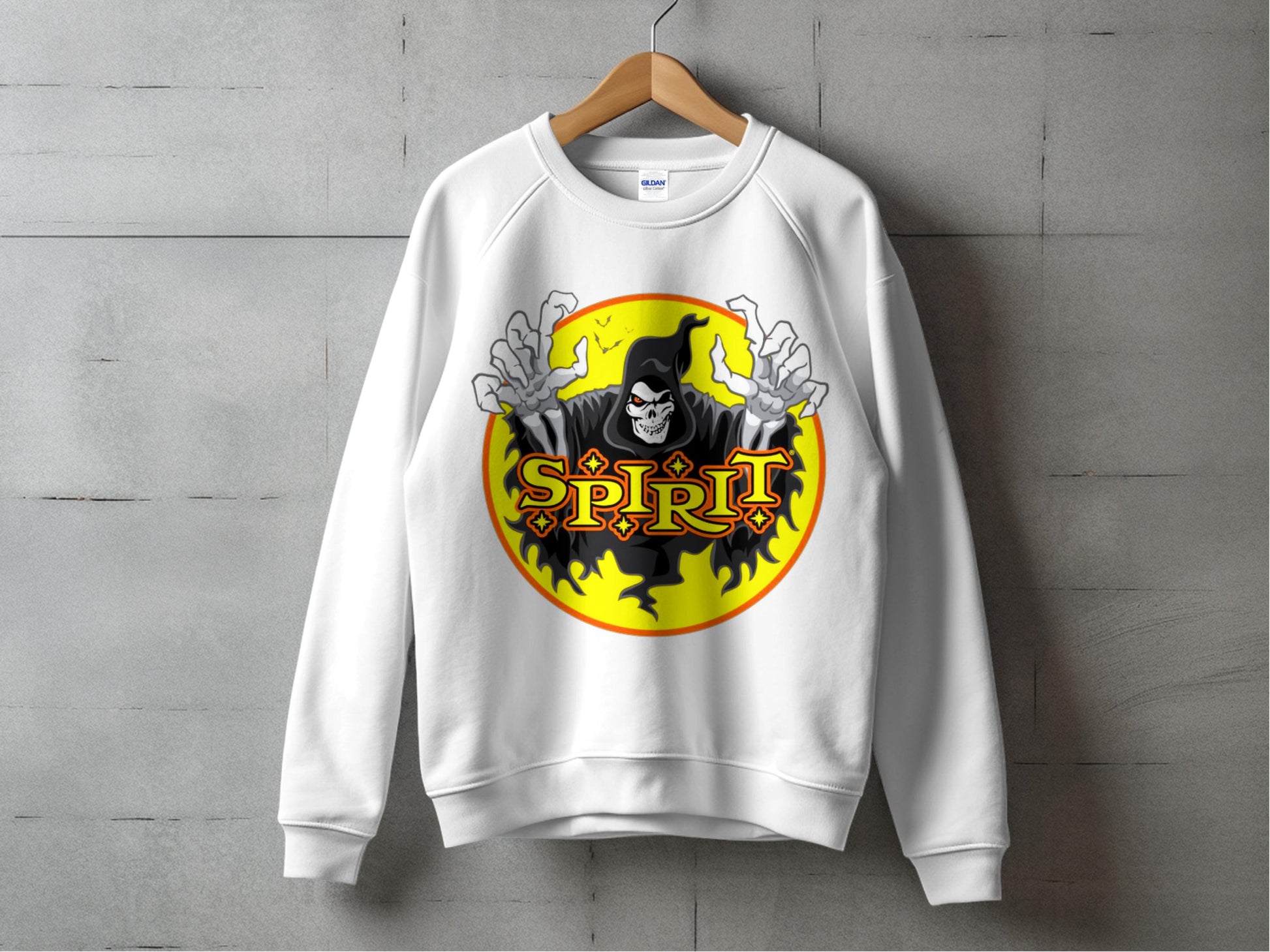 Gorilla Spirit Graphic Sweatshirt, Bold Animal Print Crewneck, Unisex Casual Pullover, Streetwear Style Top