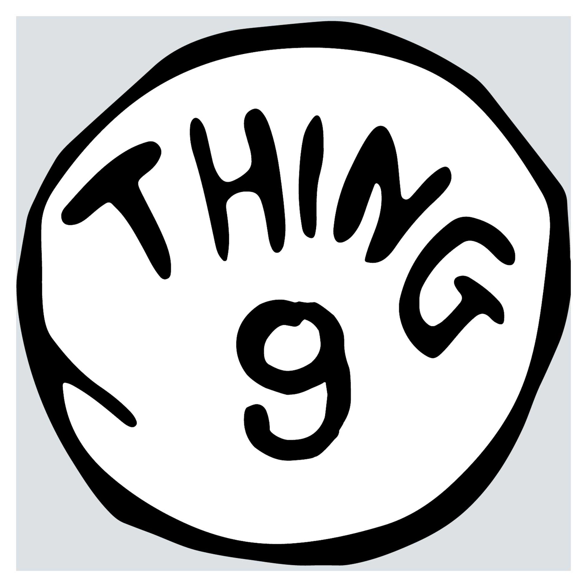 a black and white picture of a thing 9