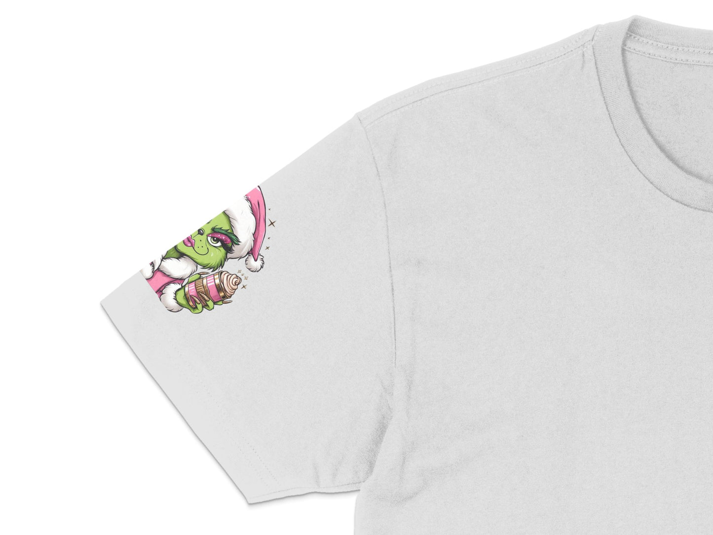 Cute Alien Graphic T-Shirt, Quirky Space Creature with Ice Cream, Unisex Cotton Tee, Casual Streetwear, Gift for Sci-Fi Lovers