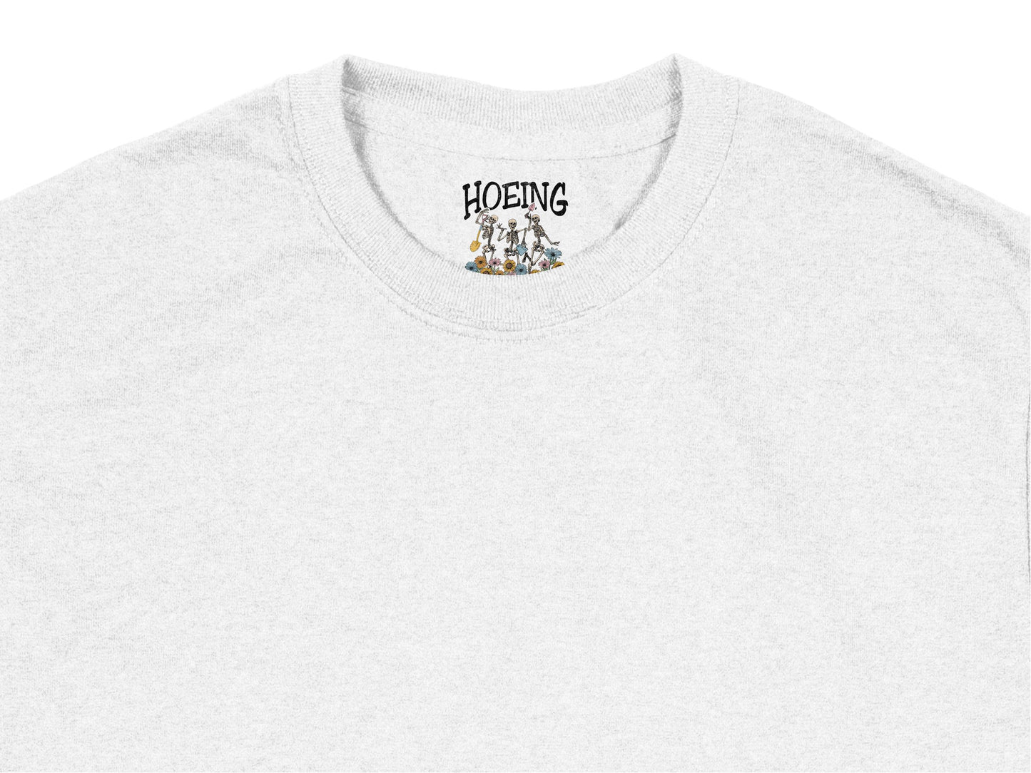 Hoenig Brand Gray T-Shirt, Minimalist Forest Graphic, Men's Casual Wear, Soft Cotton, Comfort Fit, Trendy Design