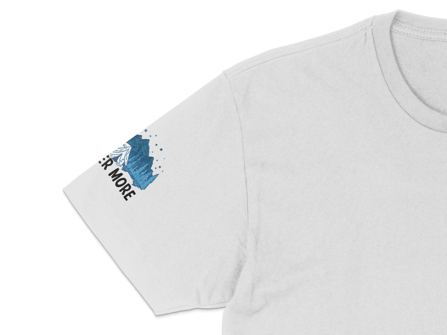 Explore More Mountain Graphic T-Shirt, Casual Unisex Tee, Nature Lover Gift, Outdoor Adventure Shirt