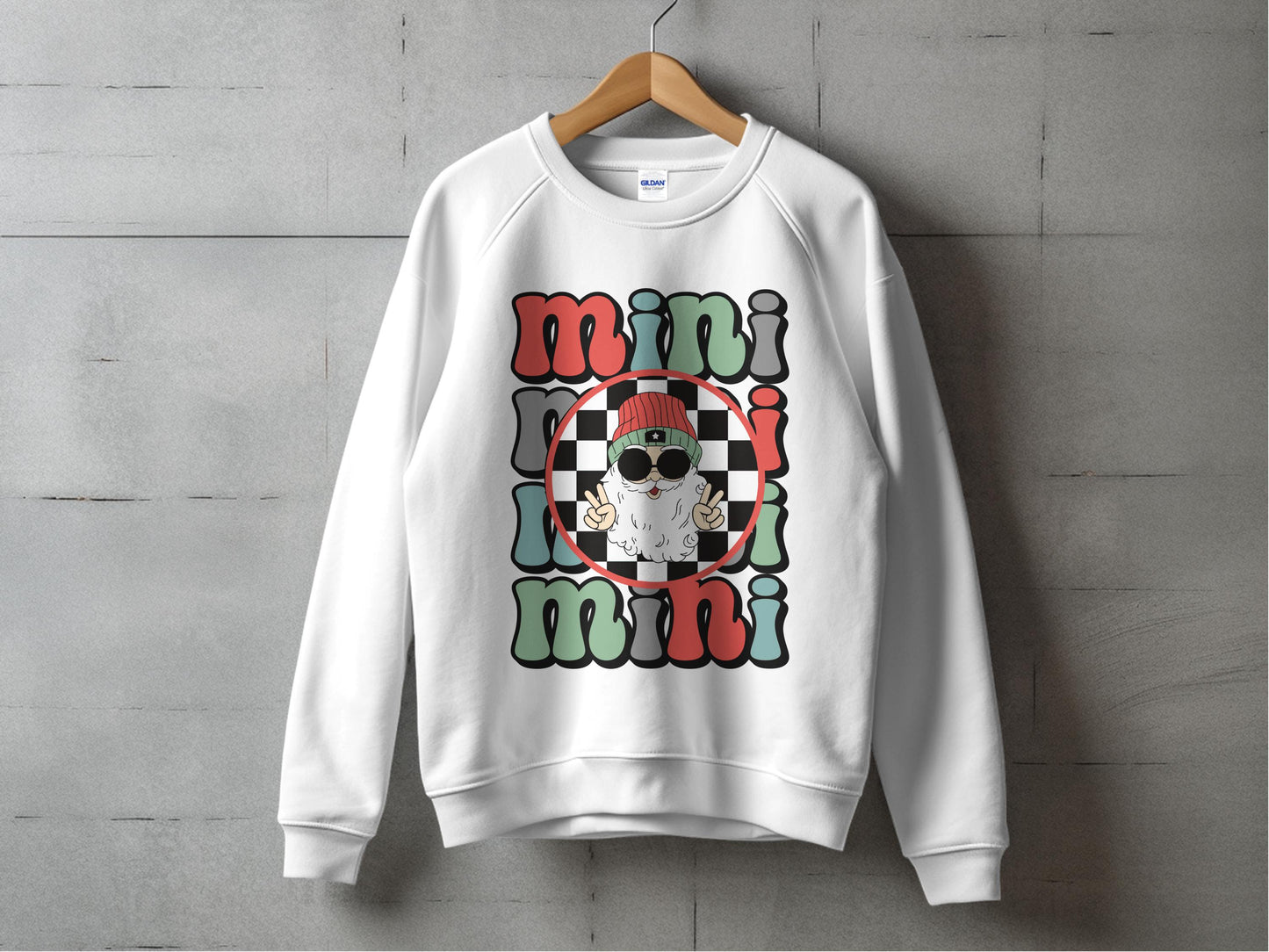 Cute Santa Sloth Christmas Sweatshirt, Unisex Holiday Crewneck, Festive Winter Apparel, Casual Xmas Jumper