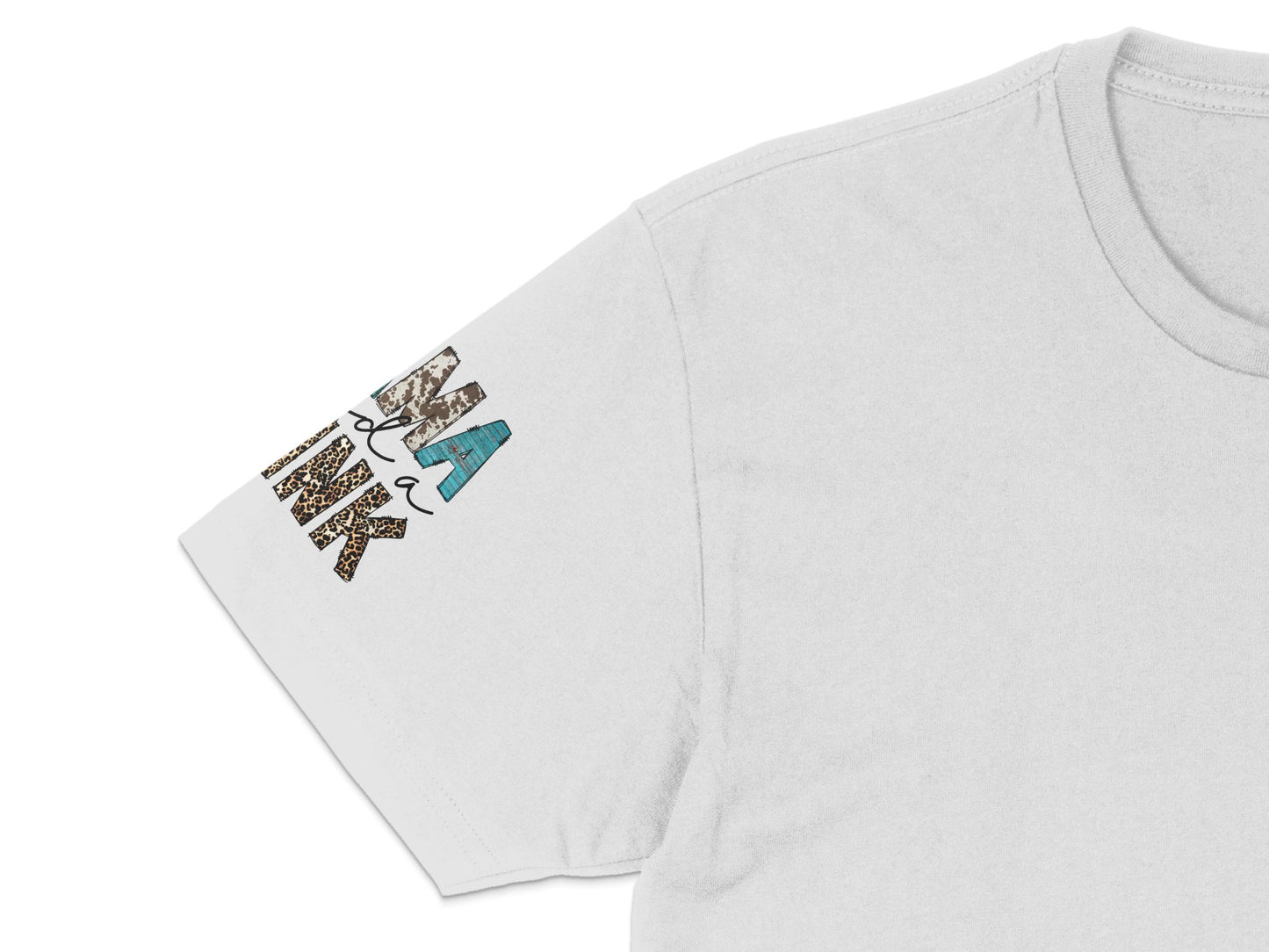 Men's White T-Shirt with Graphic Print, Casual Short Sleeve Cotton Tee