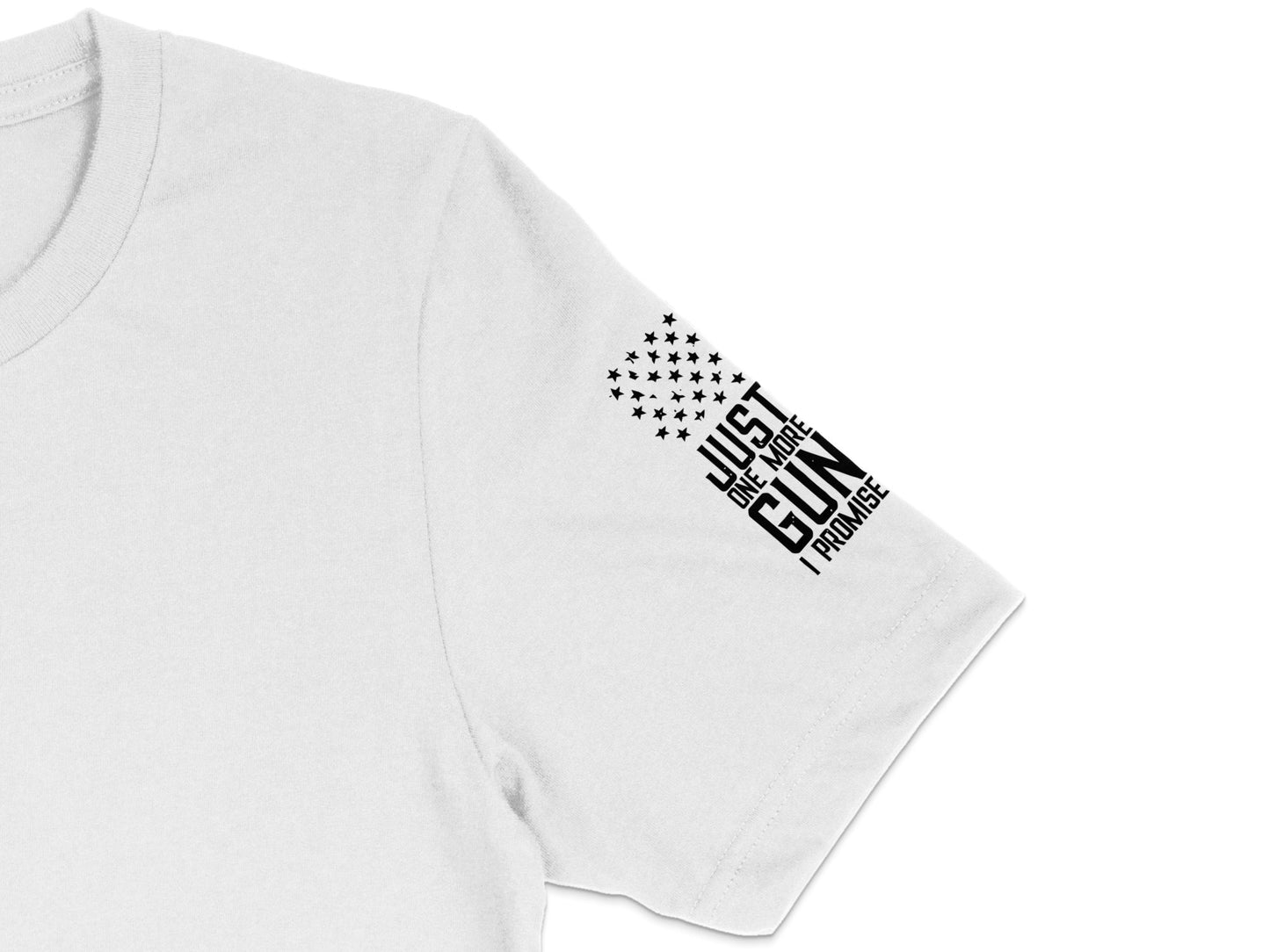 Just Clean Promises White T-Shirt, Minimalist Graphic Tee, Star Design, Unisex Fashion Top
