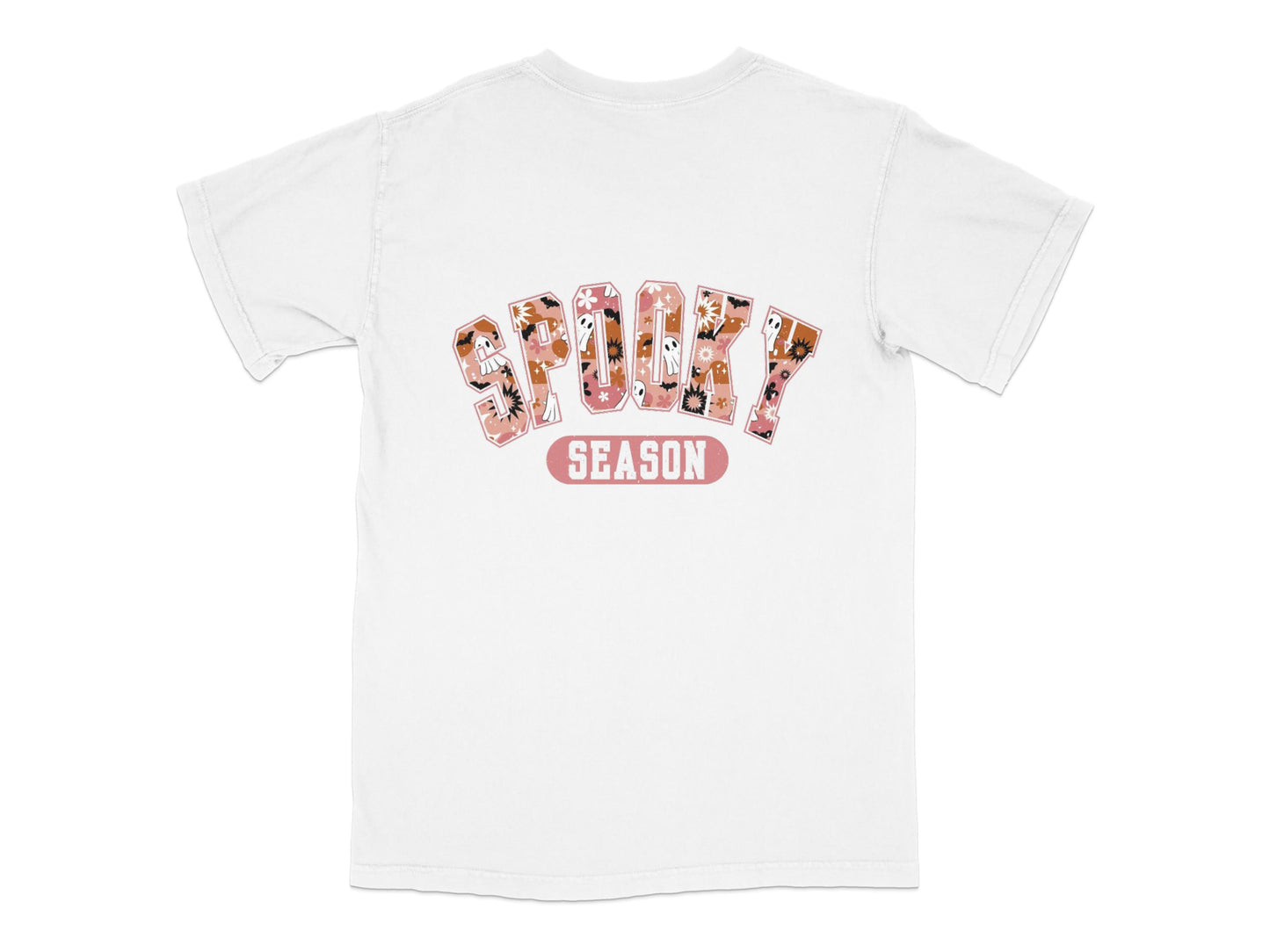 Sporty Season Graphic T-Shirt, Trendy Letter Print, Casual White Tee, Unisex Fashion Top