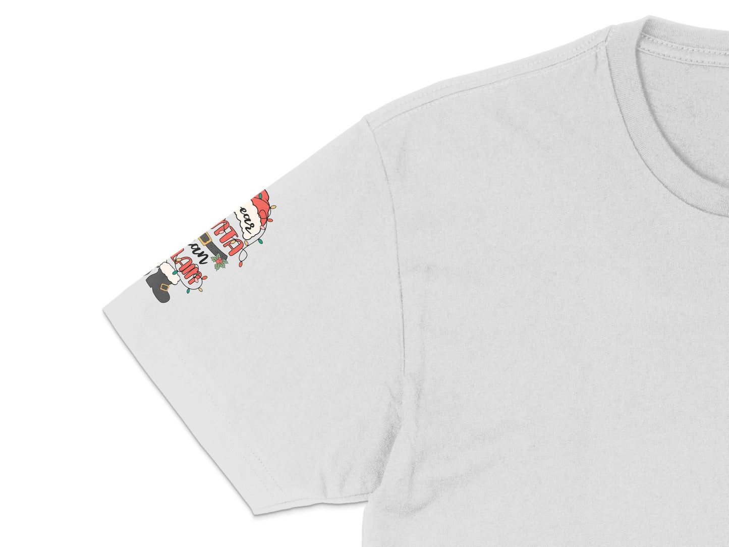 White T-Shirt with Colorful Retro 'Feed Me' Cat Graphic Design, Casual Unisex Tee