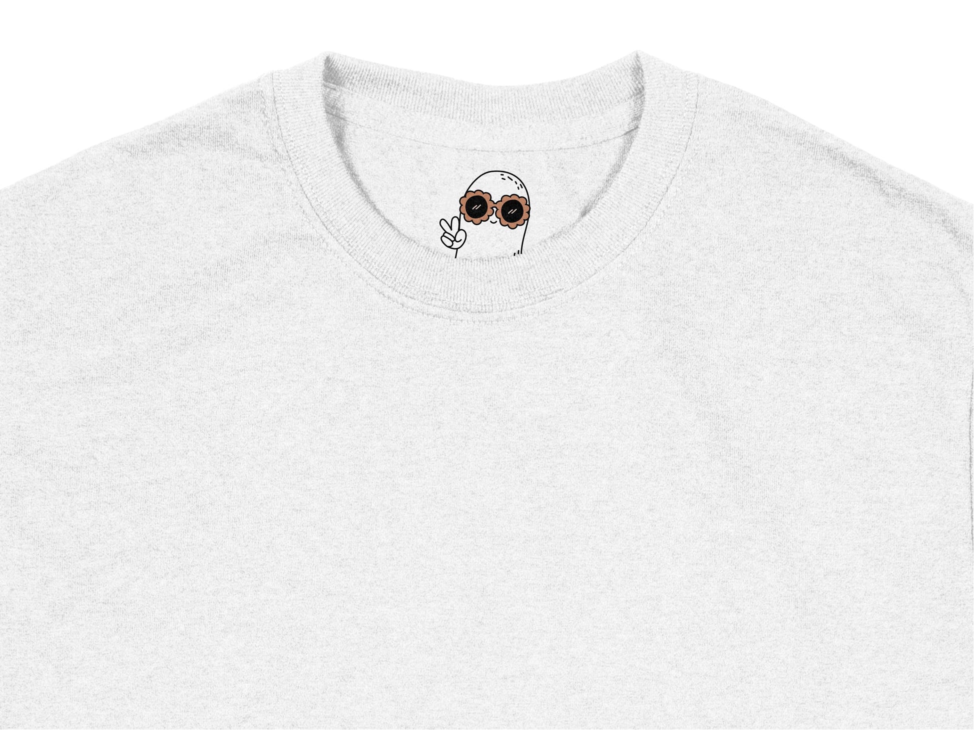 Cute Skull T-Shirt, Minimalist Gothic Tee, Unisex White Graphic Shirt, Indie Aesthetic Clothing, Trendy Hipster Apparel