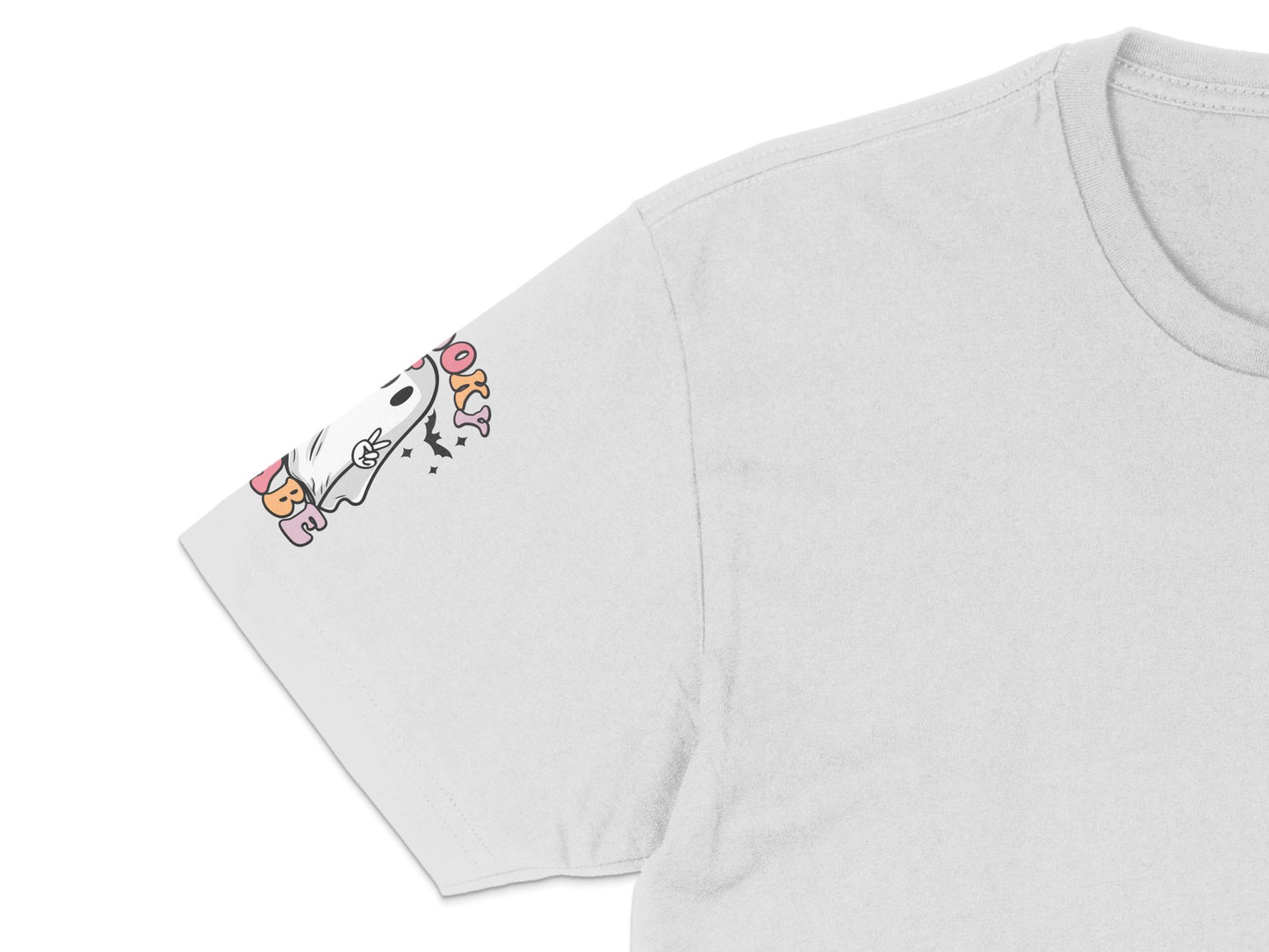 Cute Cat Print T-Shirt, Fun Cartoon Cats Playing, Stylish White Tee, Gift for Cat Lovers, Unisex Graphic Shirt