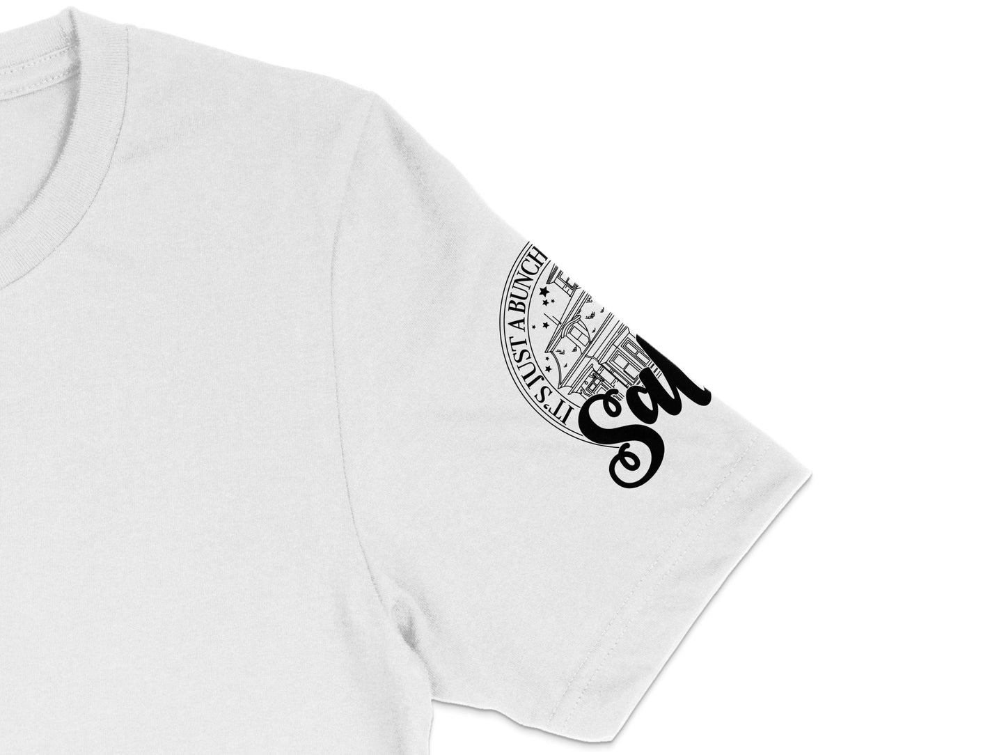 White Long Sleeve Shirt with Graphic City Map Print, Urban Streetwear, Casual Style Tee