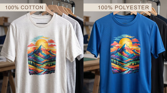 Cotton vs Polyester: Does DTF Print the Same on All?