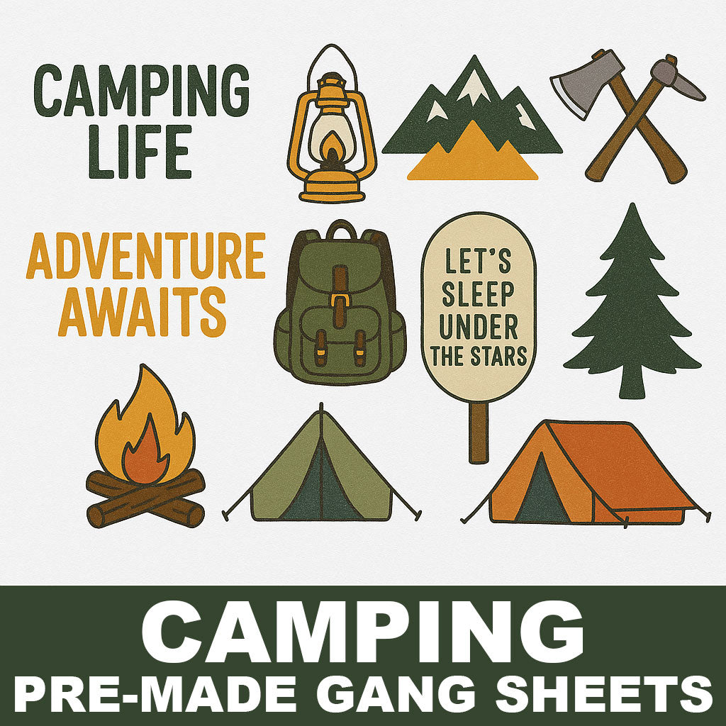 Camping Gang Sheets