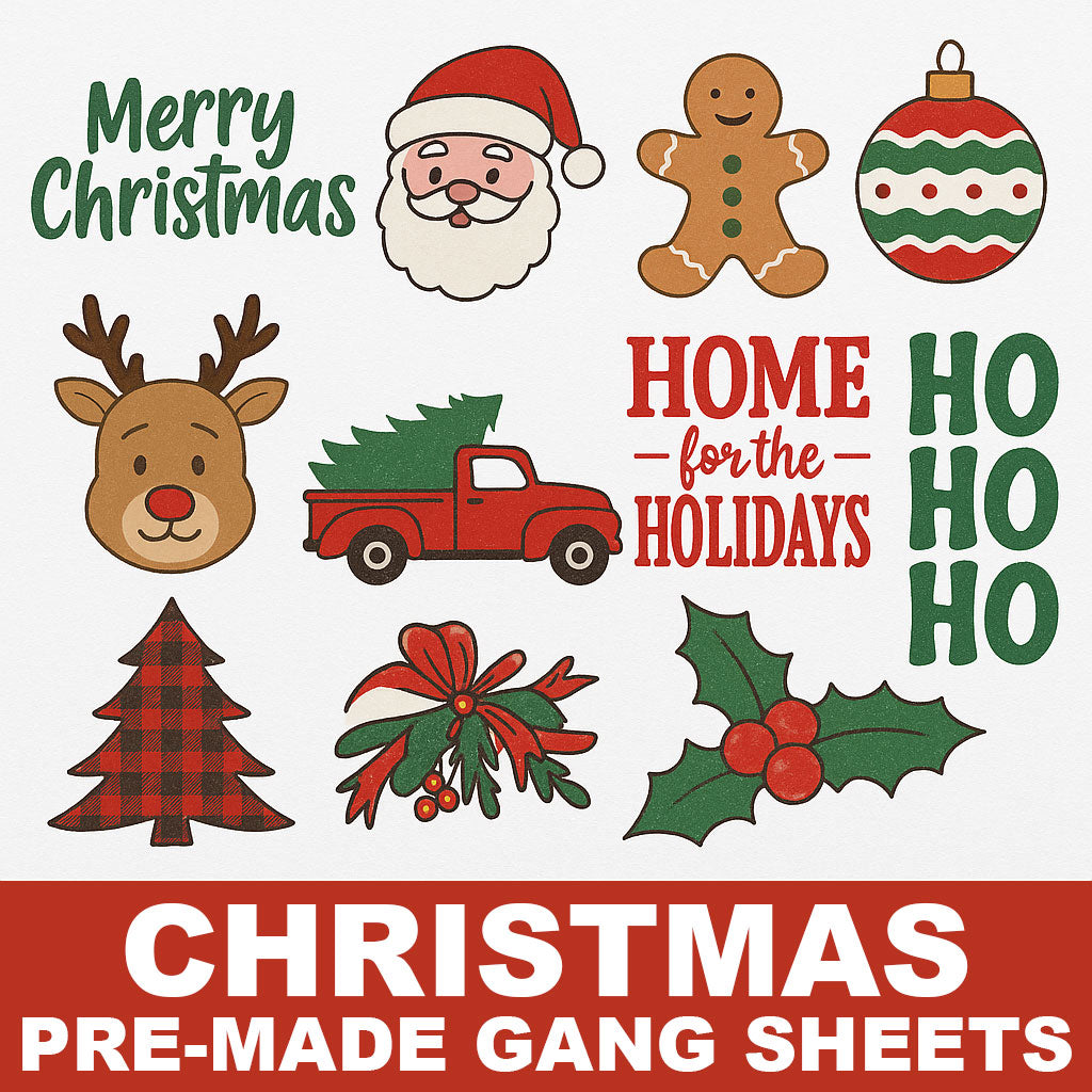 Christmas Gang Sheets