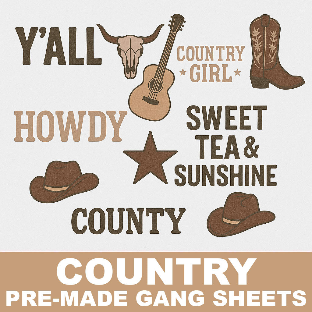 Country Gang Sheets