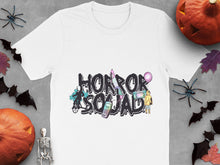 Horror Squad T-Shirt, Halloween Graphic Tee, Spooky Fun Party Costume Shirt, Unisex Adult Clothing