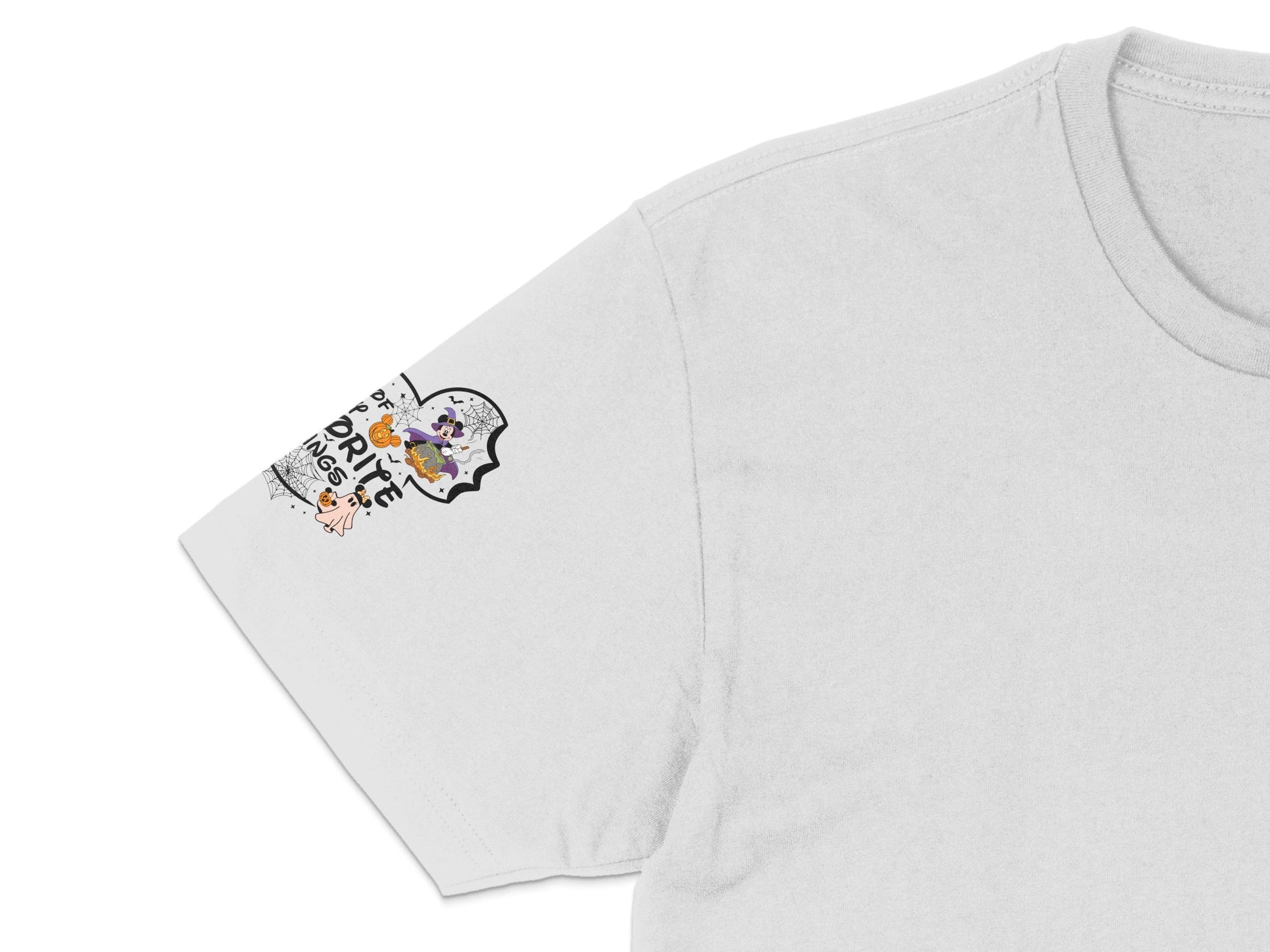 Men's White T-Shirt with Colorful Astronaut Print, Casual Streetwear Top, Unique Graphic Tee