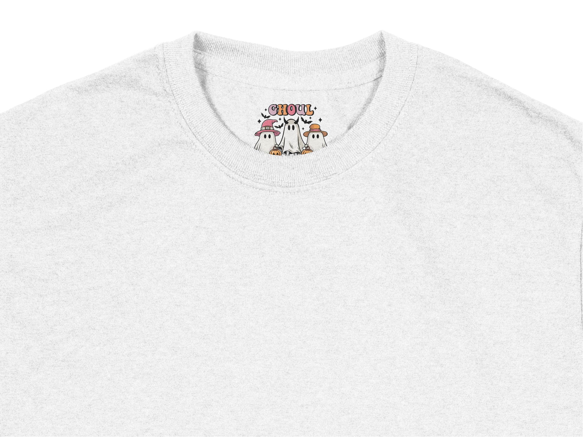 Cute Dog Embroidered T-Shirt, Grey Cotton Tee, Cartoon Dog Design, Unisex Casual Wear