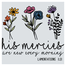 a picture of flowers with a bible verse