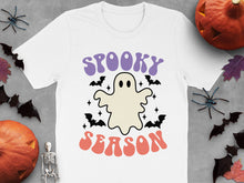 Spooky Season Ghost T-Shirt, Halloween Costume Tee, Cute Fall Apparel, Trick or Treat Shirt