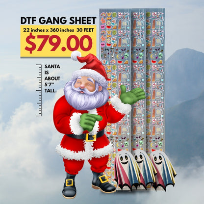 DTF Transfers Gang Sheets