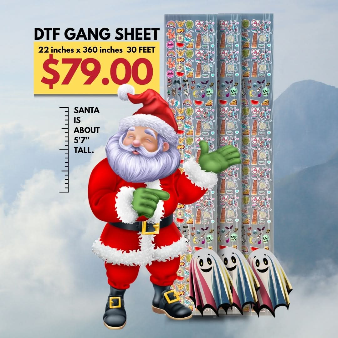 DTF Transfers Gang Sheet Builder