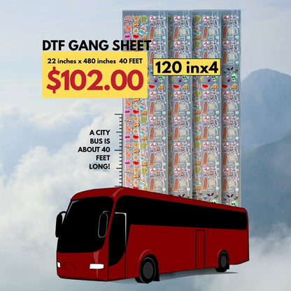 DTF Transfers Gang Sheet Builder