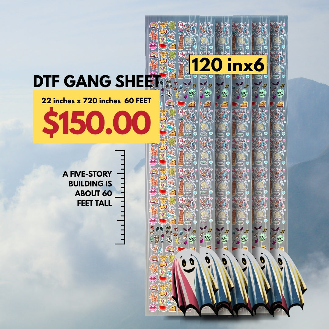DTF Transfers Gang Sheets