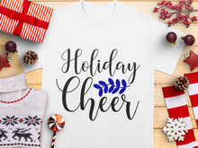 Holiday Cheer Festive T-Shirt, Christmas Graphic Tee, Winter Apparel, Comfortable Unisex Clothing