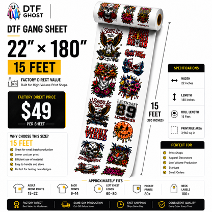 DTF Transfers Gang Sheet Builder