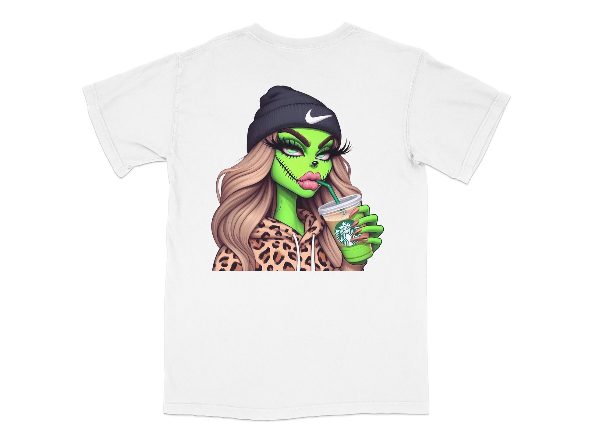 Trendy Graphic Tee, Women's Fashion T-Shirt, Urban Style, Leopard Print, Cool Girl Design, Casual Streetwear