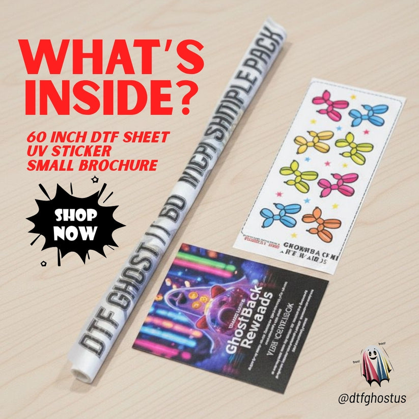 DTF Transfers & UV DTF Transfers Sample Pack