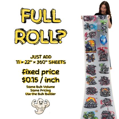 GROSSBESTELLUNG – AB NUR €0.21 pro Zoll