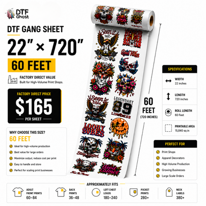 DTF Transfers Gang Sheet Builder