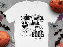 Spooky Water Halloween T-Shirt, Funny Ghost Graphic Tee, Cute Fall Apparel, October Fashion