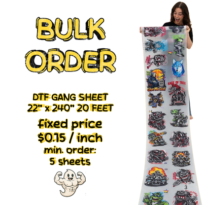 GROSSBESTELLUNG – AB NUR €0.21 pro Zoll