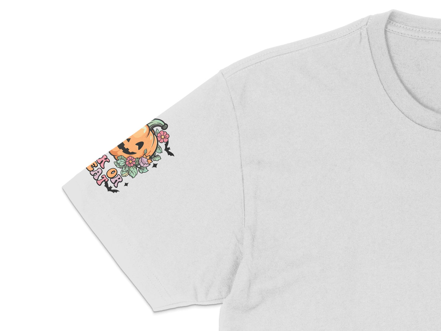 Halloween Pumpkin Graphic T-Shirt, Cute Fall Season Tee, Autumn Spooky Top, Casual Wear