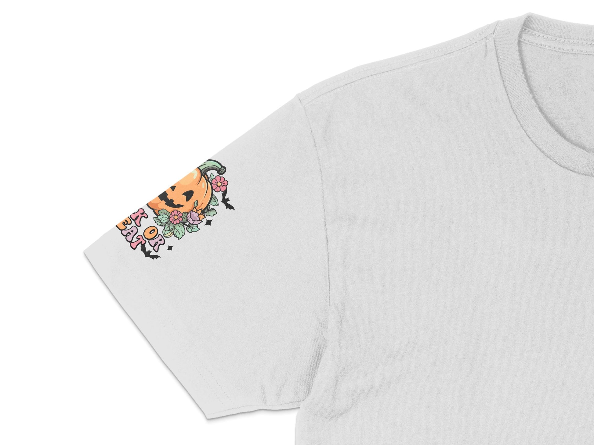 Halloween Pumpkin Graphic T-Shirt, Cute Fall Season Tee, Autumn Spooky Top, Casual Wear