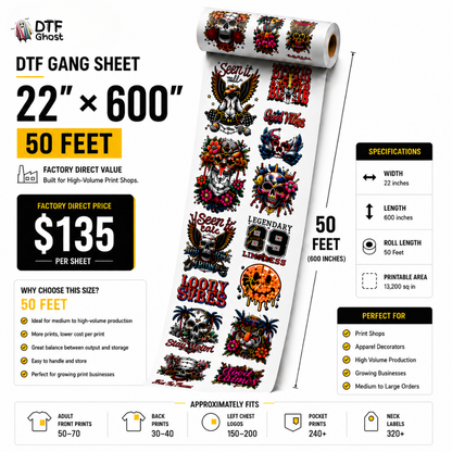 DTF Transfers Gang Sheet Builder