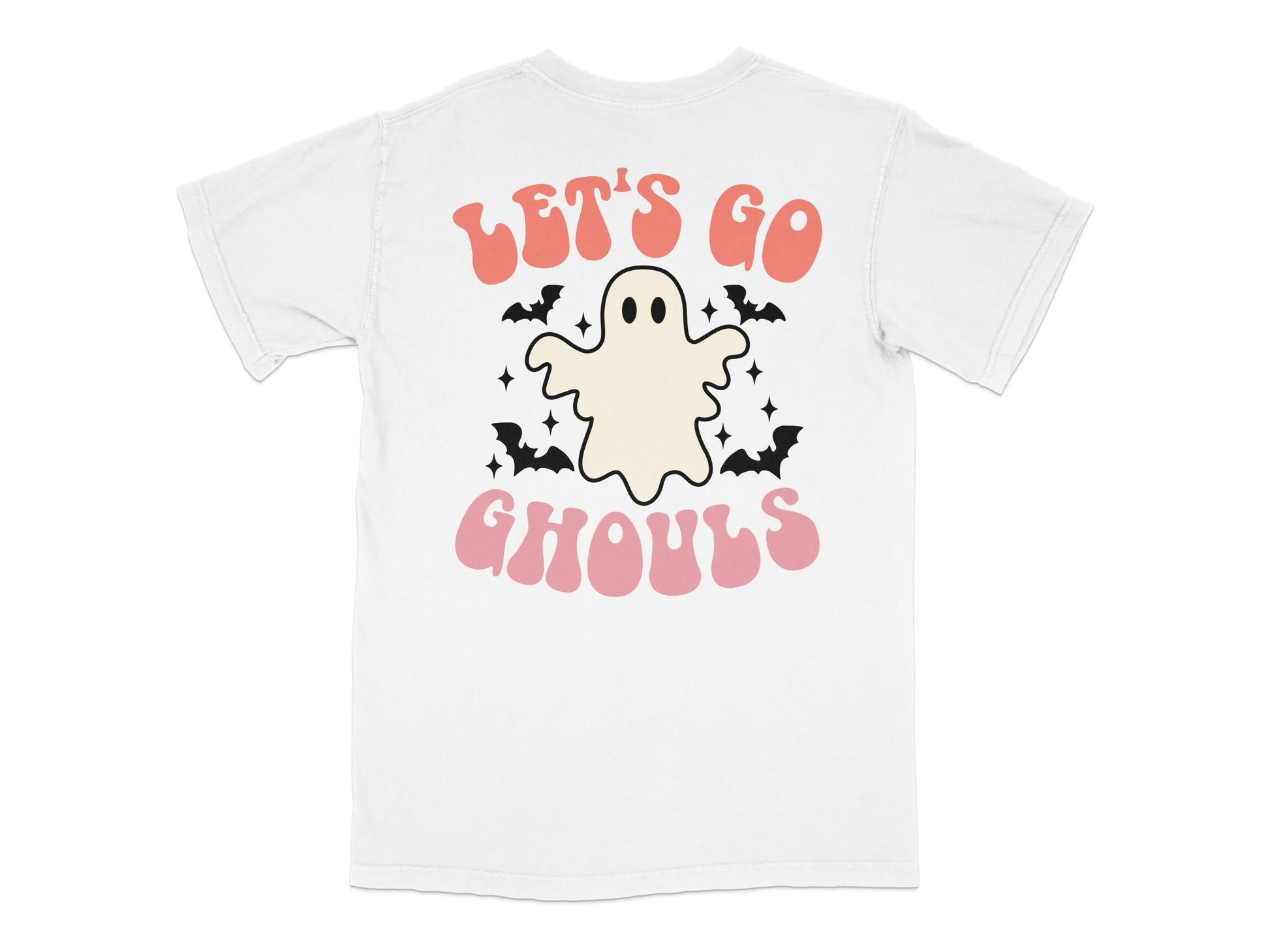 Let's Go Ghouls Halloween T-Shirt, Cute Ghost Graphic Tee, Unisex Party Shirt for October