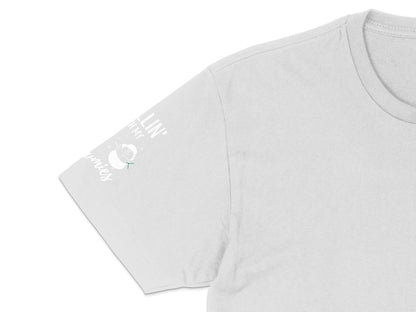 Light Gray T-Shirt with Cute Bird Graphic, Unisex Casual Cotton Tee for Everyday Wear