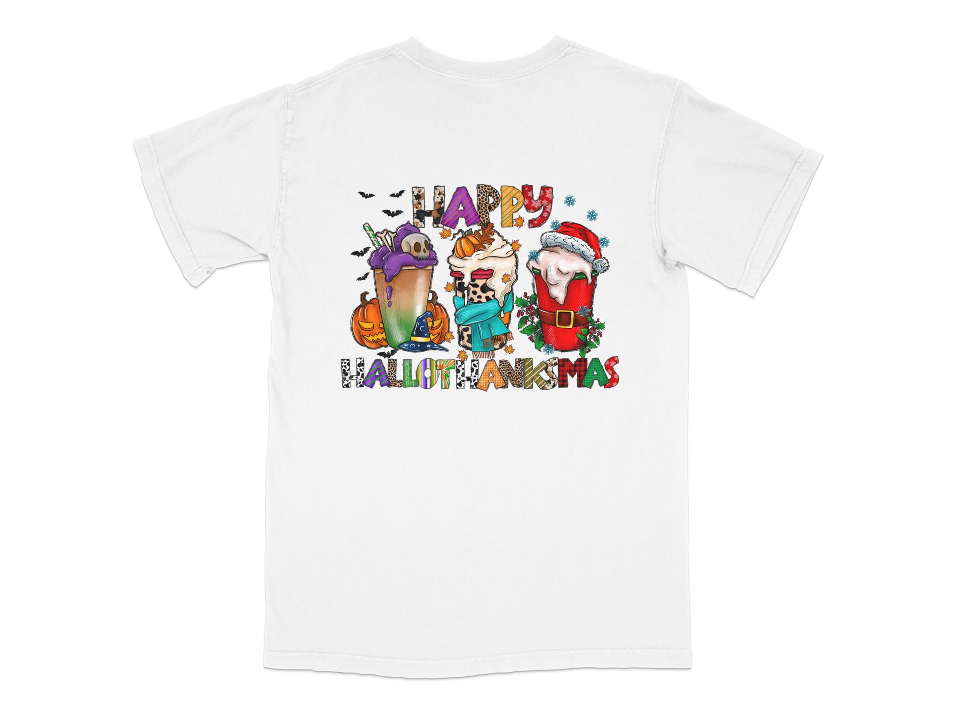 Happy Llamadays Christmas T-Shirt, Cute Llama Holiday Tee, Festive Animal Print Shirt, Unisex Xmas Gift Idea