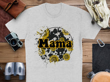 Mama Sunflower Graphic T-Shirt, Stylish Modern Women's Floral Tee, Trendy Casual Apparel