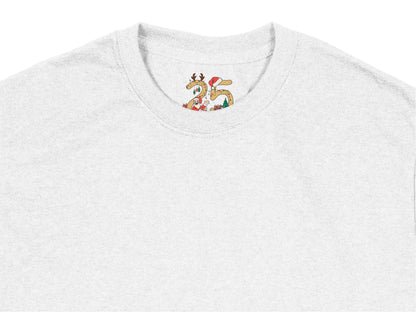Festive Reindeer Holiday T-Shirt, Unisex Christmas Graphic Tee, Casual Winter Apparel, Cute Deer Design, Soft Cotton Top