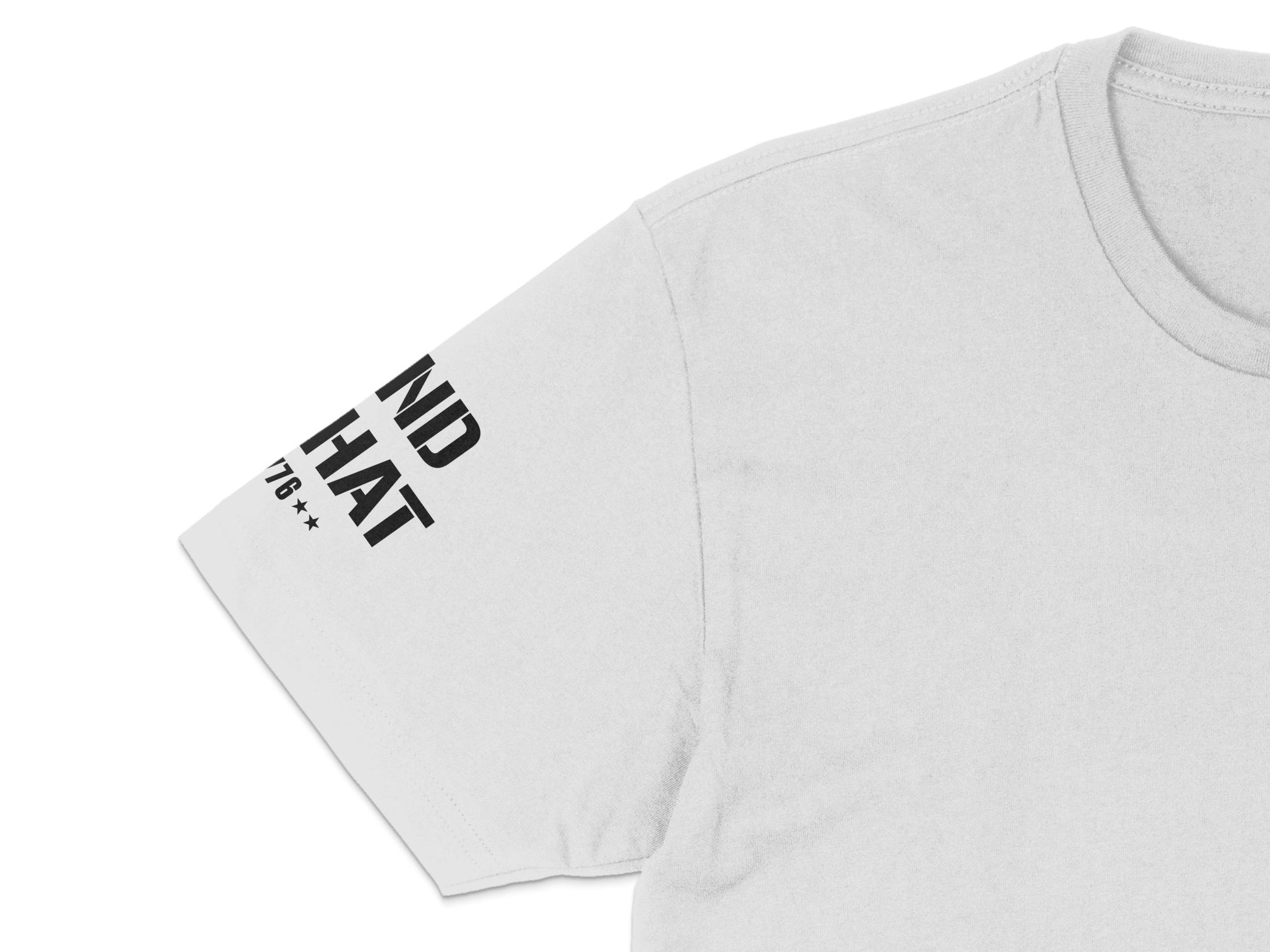 Trendy Minimalist Mid Hat Graphic T-Shirt, Modern Unisex Tee, Casual Streetwear, Cool Typography, Fashionable Urban Style Shirt