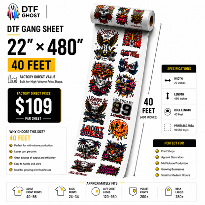 DTF Transfers Gang Sheet Builder